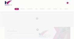 Desktop Screenshot of medicaline.es